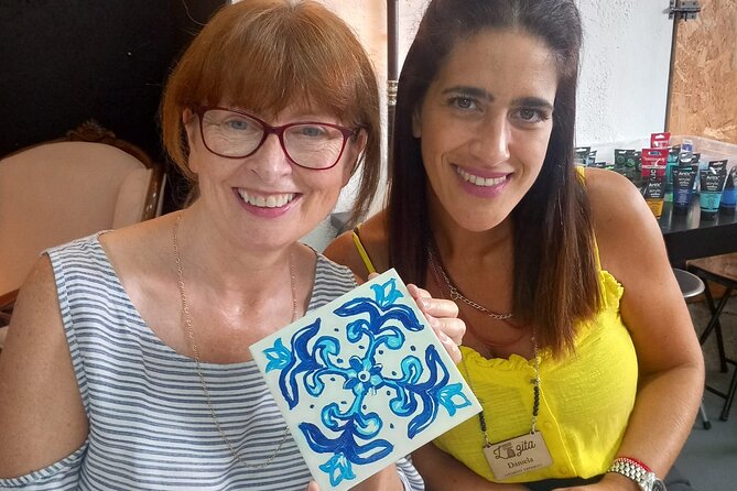Tile Painting and Cocktails in Downtown Porto - How the finished tile is prepared